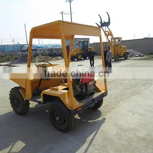 Wolwa GN15 Mini 4x4 Wheel Hydraulic Dumper Loader thumbnail-2