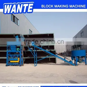 WANTE BRAND QT40-1concrete Block Machine Algeria With Quality Certification thumbnail-3