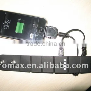 1500mAh Wearable Wristband Smart Power Bank Hand Wrist Power Bank thumbnail-5