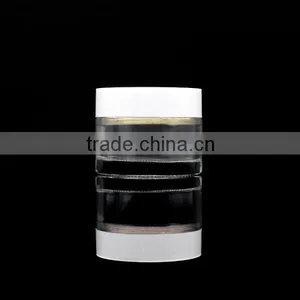 50g Empty Cosmetic Glass Jar Glass Bottle With Aluminum Black Cap thumbnail-3