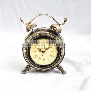 13A610BX-Antique Imitation Metal Table Clock thumbnail-1
