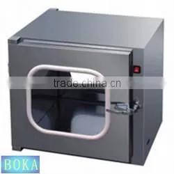 All Stainless Steel Electronic Interlock Cleanroom Pass Box thumbnail-1