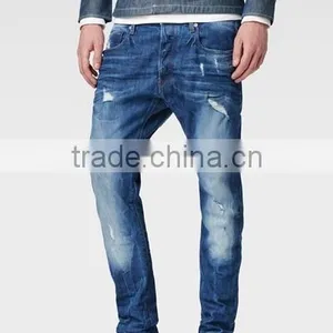 Denim Jeans - Mens Denim Jeans - 2015 Women's , Mens Two Color Tight Denim Pants Denim Jeans thumbnail-3