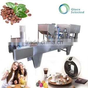 High Reliability Gusset Pouch Rotary Type k Cup Coffee Powder Filling Sealing Machine thumbnail-6