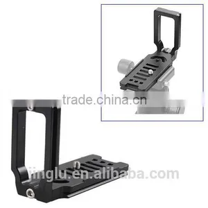 MPU-105 L-shaped Vertical Quick Release L Plate For Canon for Nikon Tripod Ball Head thumbnail-1