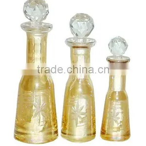 Crystal Perfume Bottle, Glass Bottle, Crystal Perfume Bottle, Crystal Body Perfume Bottle thumbnail-1
