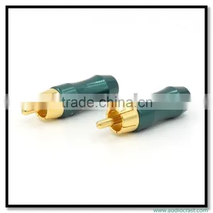 HIFI Audio 24K Gold Plated RCA Cable RCA Analogy Interconnect for Audio thumbnail-5