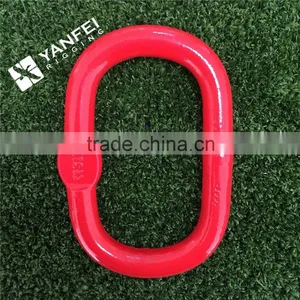 Rigging Hardware Red Color Painted G80 Alloy Steel Forged Chain Master Link thumbnail-3