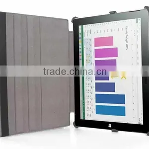 New Product in China For Microsoft Surface Pro 3 Folio Design Leather Case With Stand thumbnail-4