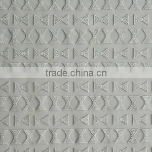 Green Organza Lace Polyester Fabrics for Wedding Dress thumbnail-1
