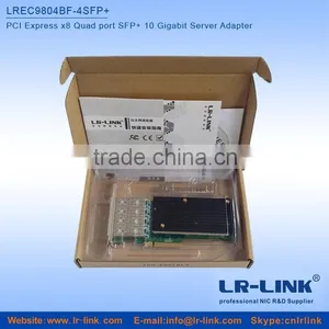 Intel XL710 Chipset PCI-E 3.0 4 SFP+ 10Gbps Network Card Compatible XL710-DA4FH thumbnail-5