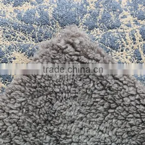 Wholesale Hot Stamping Waterproof Faux Suede Fabric Soft Toys Fur Fabric Faux Suede Fabric thumbnail-4