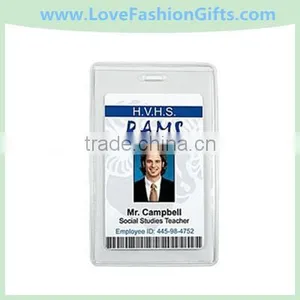Anti-Print Transfer Vertical Badge Holder thumbnail-1