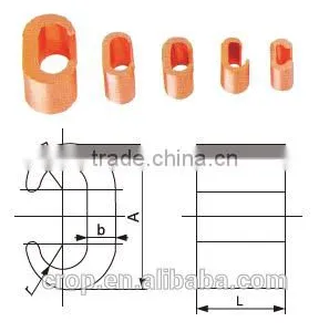C Type Copper Wire Connecting Clamp/ Electrical Earth Grounding Cable Copper Clamp thumbnail-1