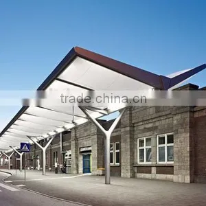 New Design ETFE Economical Toll Stations Membrane Structure With Self-cleaning thumbnail-2