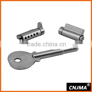 MS108-BK High Quality Brass Sliding Glass Door Lock thumbnail-2