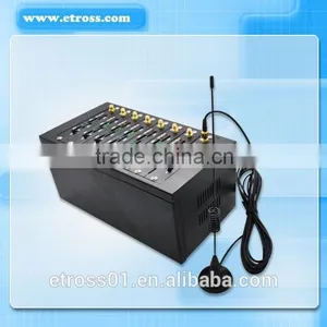 GSM 32 Sims 8 Ports Etross-8132 GSM Modem With Auto IMEI Changeable thumbnail-1