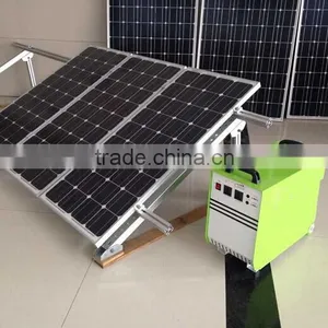 10W 20W 30W Mini Solar Home Lighting System / Portable DC Solar Kits for Camping thumbnail-4
