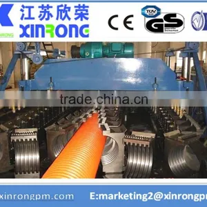 Hdpe pe Double Wall Corrugated Pipe Production Line thumbnail-2