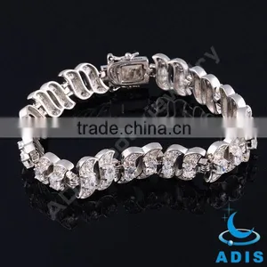 Newest Fashion Bracelets Brass Zircon Jewelry thumbnail-1