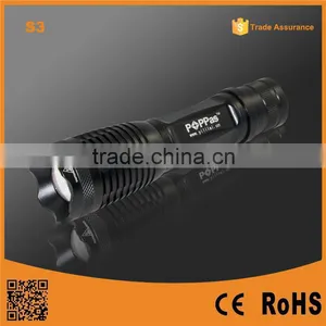 5Models 3*AAA/1*18650 Rechargeable Battery Aluminum Strong Light Torch thumbnail-1