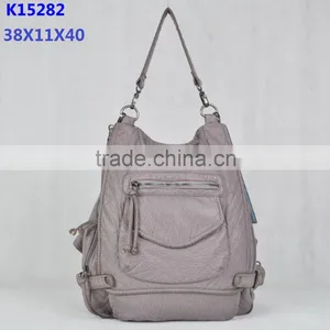 Angelkiss Bag Faction Gray Color Backpack /2015 Newes Backpack /backpack With Pocket /color Backpack thumbnail-1