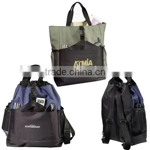 Top Range New Drawstring Cinch Backpack Tote thumbnail-1