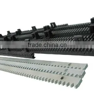 Steel Gear Rack Plastic Black Nylon Spur Gear thumbnail-1