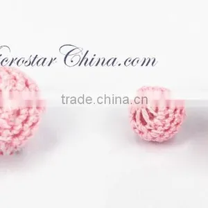 WOV1433 Handmade 14mm IN Stock DIY Ball Woven Beads Crochet Knitting For Sales thumbnail-4
