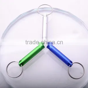 2016 Fashion Wilderness Survival Whistle Key Chain Metal Key Holder Children Women Men thumbnail-2