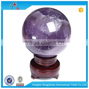 HJT Nature Crystal Ball Personalized Quartz Sphere thumbnail-1