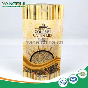 Customized Food Grade Snack Package Clear Plastic Pouch thumbnail-2