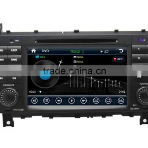 High Performance Dual-core In-dash Car Headunit for BENZ W203 CLK With Rear View Camera GPS BT Phonebook TV Radio thumbnail-6