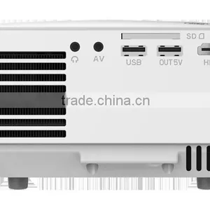 Best New HD 1080p Lcd Portable WIFI Movie Cinema Home Projector thumbnail-2