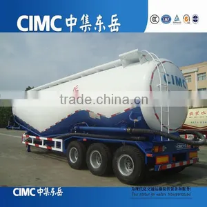 CIMC Brand 3 Axle Cement Bulker Banana Type New Produce thumbnail-6