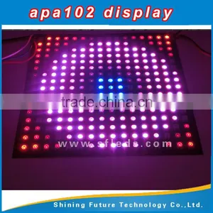 Rgb Led Matrix APA104 /WS2812 Build-in IC Flexible Rgb Led Panel Lighting thumbnail-1