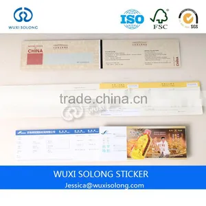 Fantastic Design Thermal Ticket Card Printed Factory Quality Choice thumbnail-1