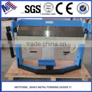 High Quality Cheap Prices Pan Box Making Machine Manual Folder Hand Operate Press Brake thumbnail-4