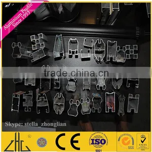 Wow!!6063 Powder Coating Aluminium Profile for Sectional Doors, Roller Shutter Door, Garage Door/ Aluminium Construction Profile thumbnail-5