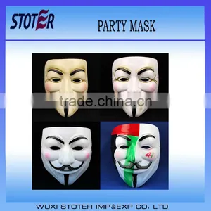 Hot Sale Party Mask Halloween Party Mask V for Vendetta Mask-29 thumbnail-1