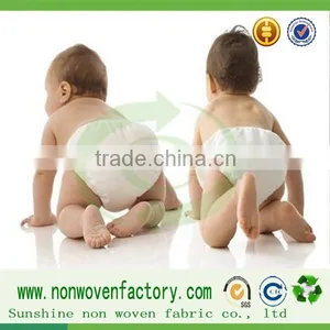 High Quality of pp Spunbond Non Woven Fabric China Manufacturer Baby And Adult Diapers thumbnail-5
