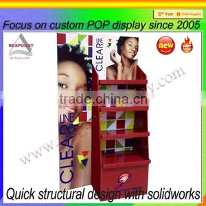 ODM & OEM Food Accessory Products Wood Display Shelves for Supermarket Promotion thumbnail-4