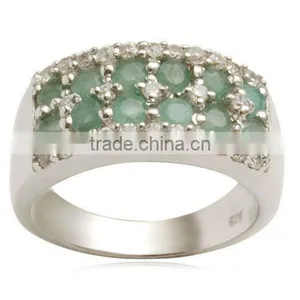 2012 Russian Wedding Rings, Green Lantern Wedding Ring thumbnail-1