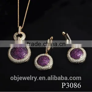Hot Silver Jewelry Set /Costume Jewelry Set /Silver & Gold Necklace And Earrings Set thumbnail-1