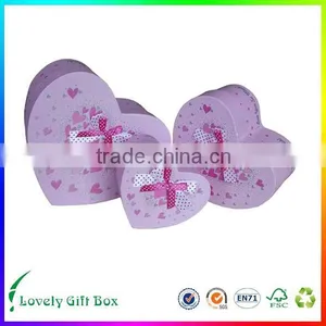 High Quality and Competitive Price Handmade Heart Cardboard Chocolate Box thumbnail-3