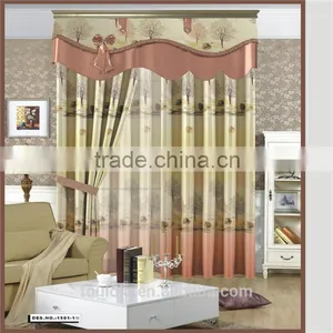 New Polyester Sheer Curtain and Print Curtains Blackout Printed Curtain Fabric thumbnail-1