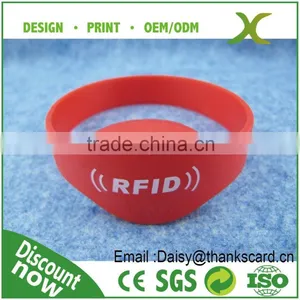 RFID Silicone Wristband/RFID Bracelet/RFID Band thumbnail-1