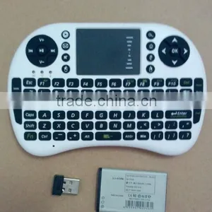 2.4Ghz Mini Wireless IR Android TV Box Mouse Keyboard With Touchpad thumbnail-1