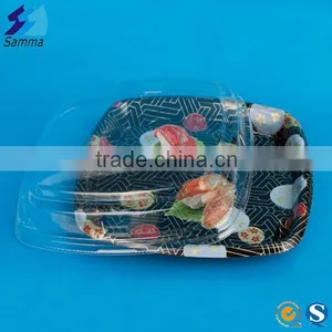 SM1-3130B Japanese Trays With Clear Lids thumbnail-1