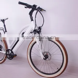 48V 500W New Design Hidden Battery 26' Easy Ride Electric Bike for UAS Market thumbnail-5